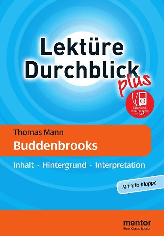 Thomas Mann: Buddenbrooks - Buch mit MP3-Download