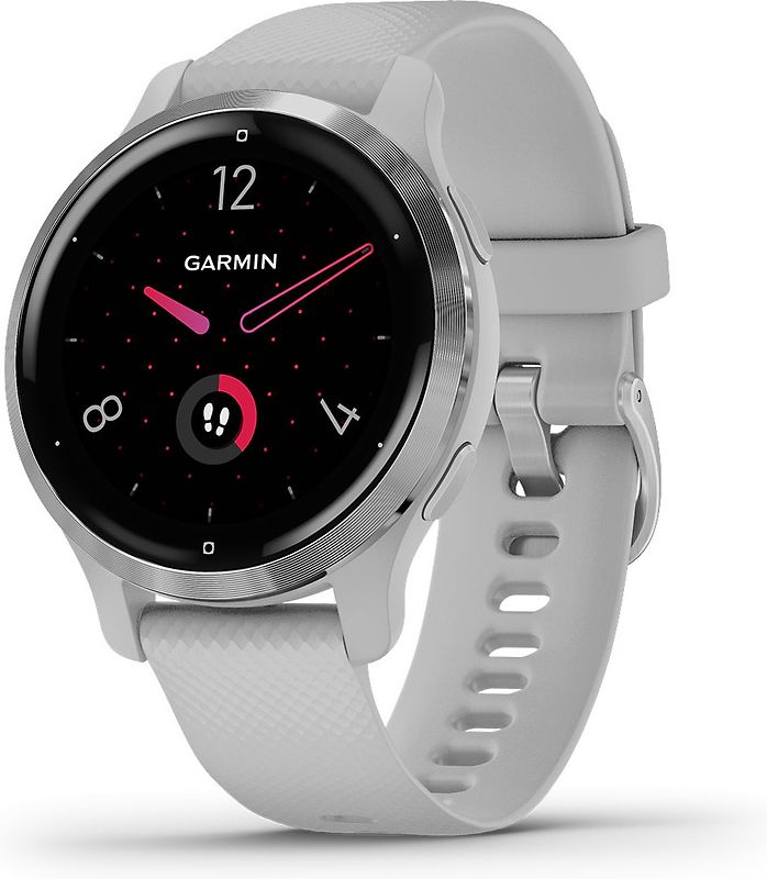 Garmin Venu 2S 40 mm gris clair avec bracelet en silicone gris clair [Wi-Fi]