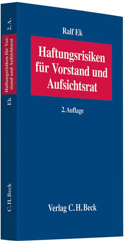 Haftungsrisiken für Vorstand und Aufsichtsrat