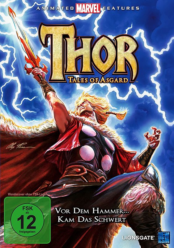 Thor - Tales of Asgard DVD
