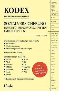 Kodex Sozialversicherung