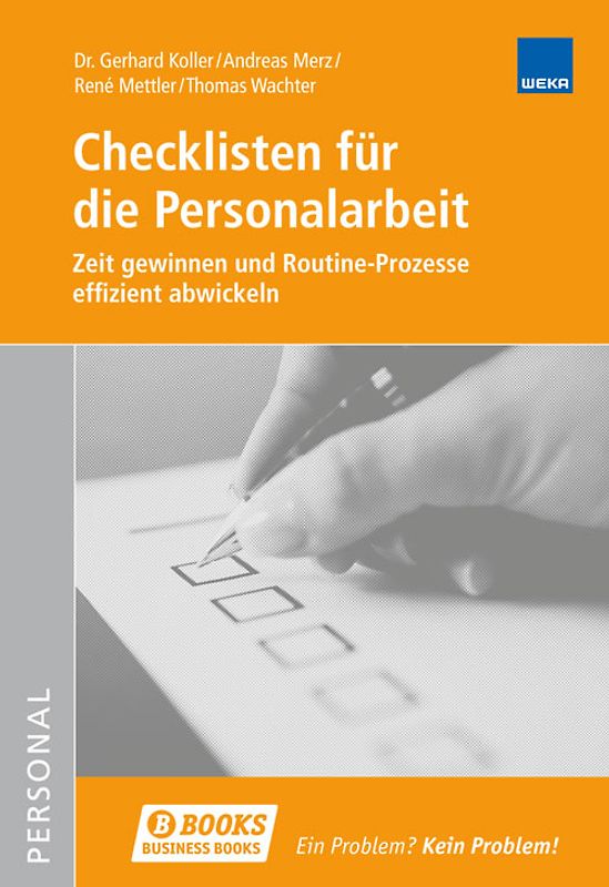 Checklisten für die Personalarbeit