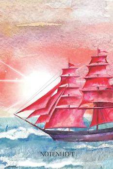 Notenheft Meer: Blanko Notenheft für Hobby und Musikunterricht, 11 Notensystemen je Seite, 120 Seiten, A5