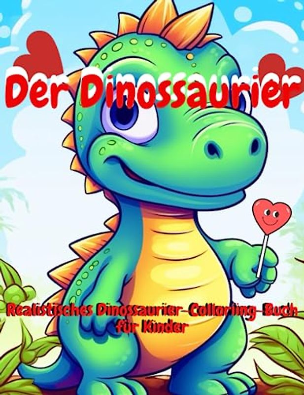 Der Dinossaurier: Dinossaurier-Malbuch für Kinder Geschenke für Kinder von 3-8 Jahren, Entspannung für Jungen oder Mädchen. Geburtstags-Malbuch mit Dinossaurier und Anti-Stress-Enthusiasten