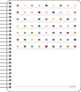 Niggli Farbkalender 2009