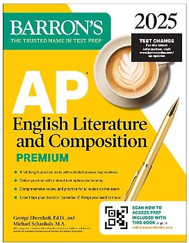 AP English Literature and Composition Premium, 2025: Prep Book with 8 Practice Tests + Comprehensive Review + Online Practice