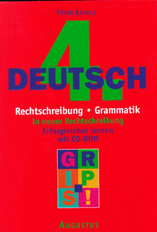 Deutsch 4. Rechtschreibung. Grammatik