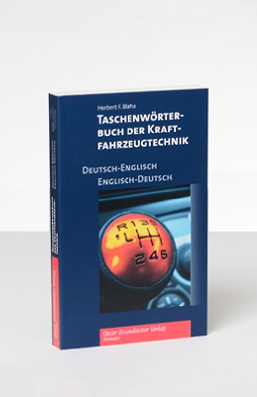 Taschenwörterbuch der Kraftfahrzeugtechnik Deutsch-Englisch/Englisch-Deutsch