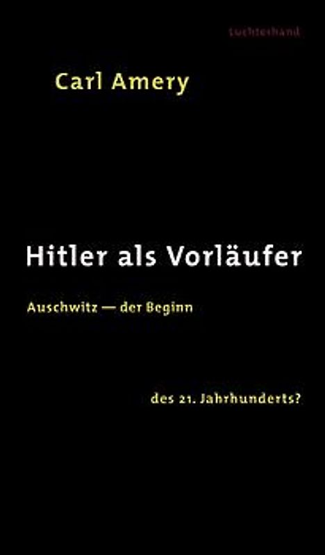 Hitler als Vorläufer