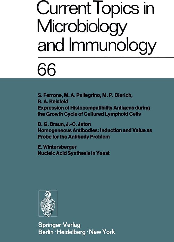 Current Topics in Microbiology and Immunology