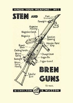 STEN AND BREN GUNS