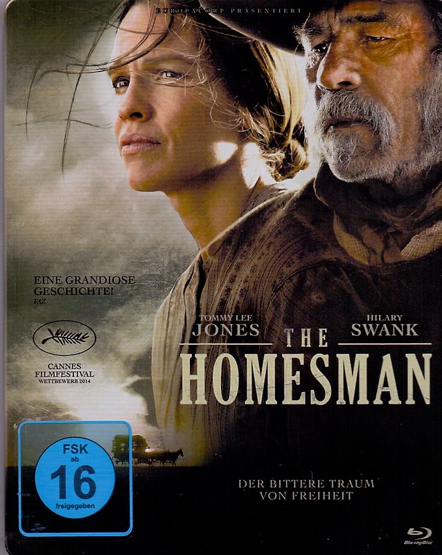 The Homesman [Steelbook Edition] Blu-ray Disc