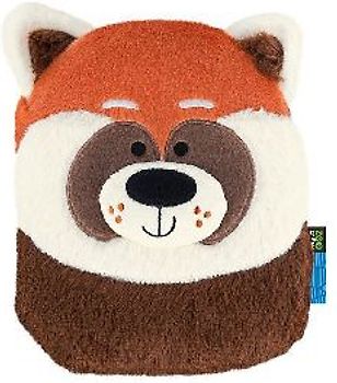 Cuddly Lined Notebook Red Panda