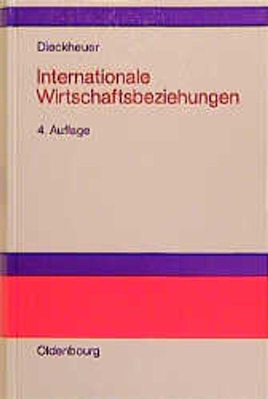 Internationale Wirtschaftsbeziehungen