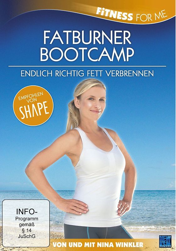 Nina Winkler: Fitness for me: Fatburner Bootcamp DVD