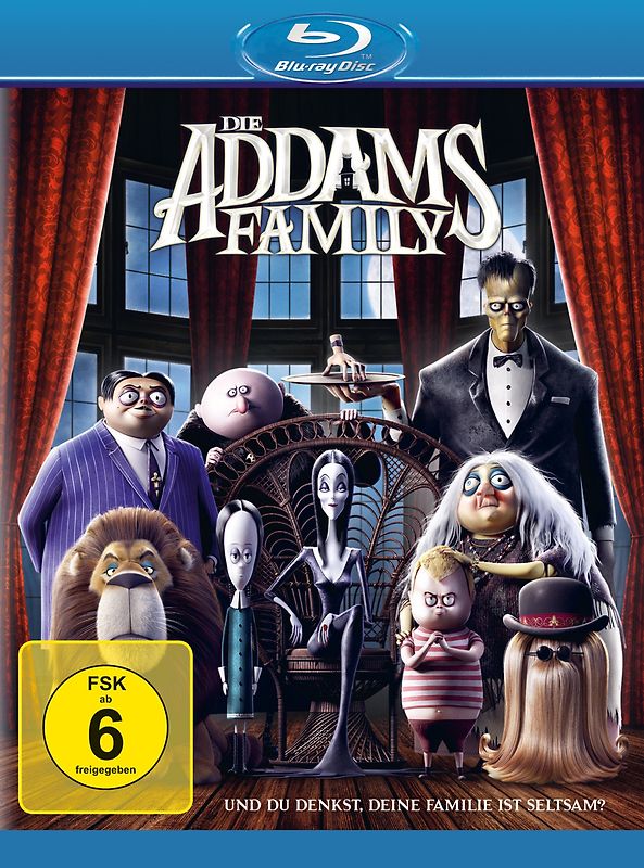 Die Addams Family Blu-ray Disc