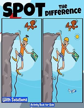 Spot the Difference Activity Book for Kids: Engaging Search and Find Puzzle Book for Children to Explore and Unravel Hidden Delights (Spot the difference for kids)
