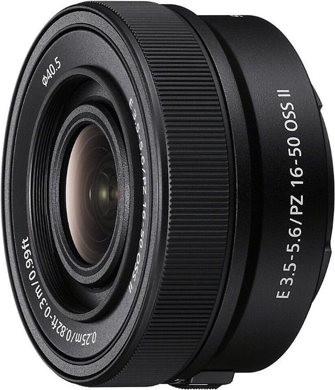 Sony E 16-50 mm F3.5-5.6 OSS II PZ 40,5 mm Objectif (adapté à Sony E-mount) noir