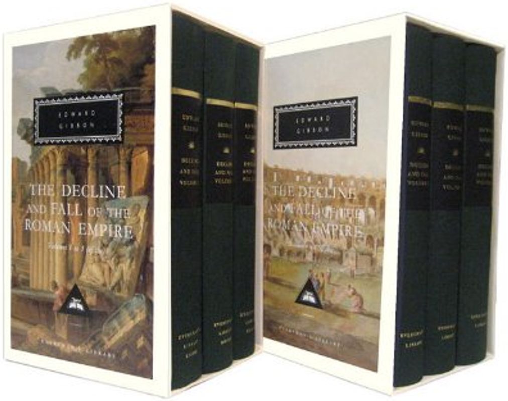 The Decline and Fall of the Roman Empire, vol. 1-6 (Everyman's Library) - Gibbon, Edward