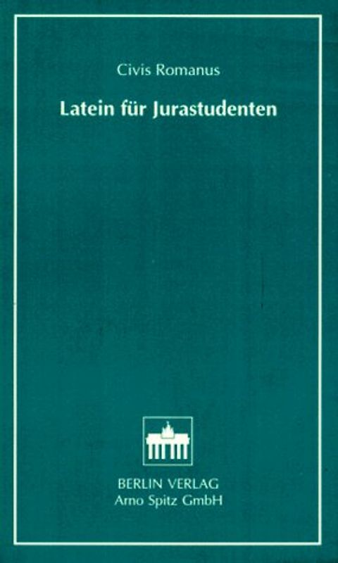 Latein für Jurastudenten