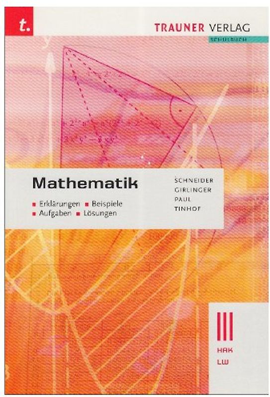 Mathematik III HAK/LW