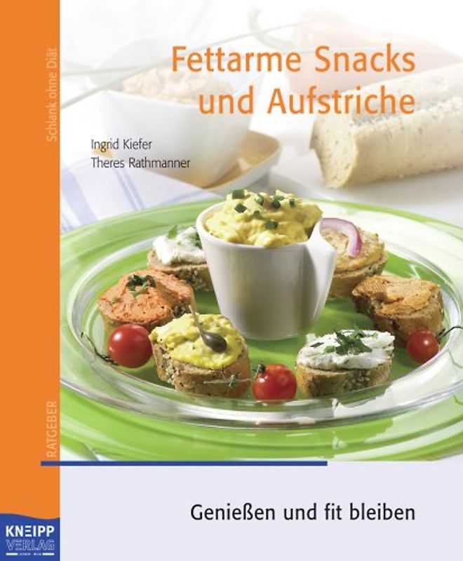 Fettarme Snacks und Aufstriche