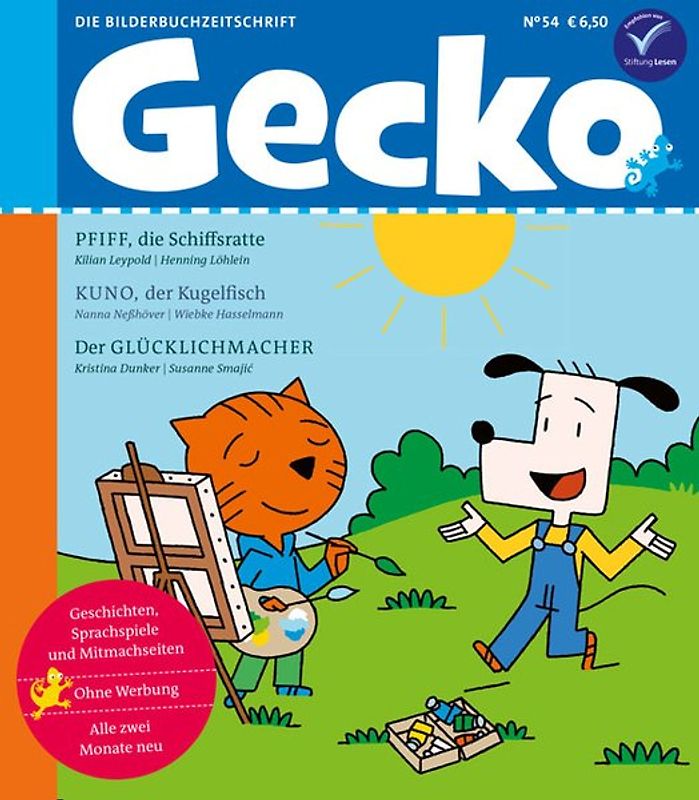 Gecko Kinderzeitschrift Band 54