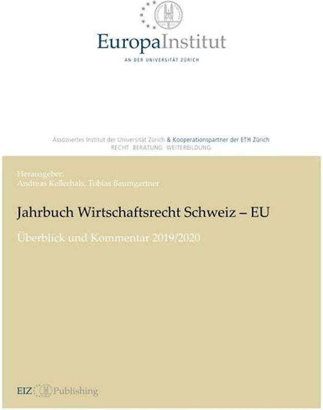 Jahrbuch Wirtschaftsrecht Schweiz – EU