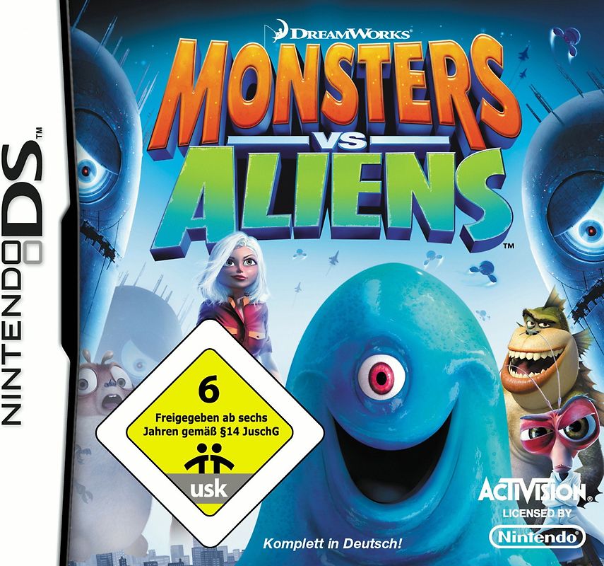 Monsters vs. Aliens Nintendo DS
