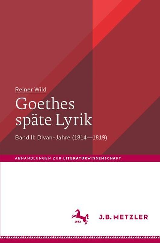Goethes späte Lyrik