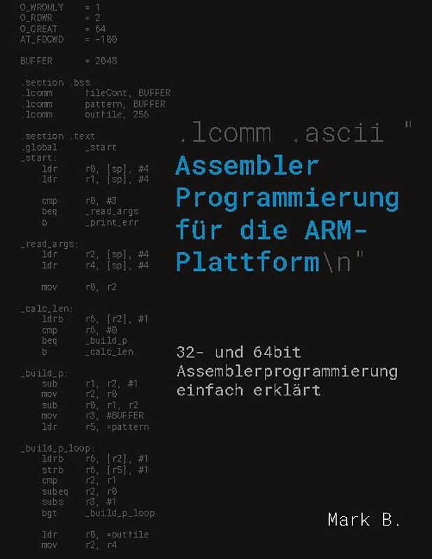 Assembler Programmierung für die ARM-Plattform
