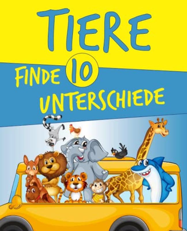 Finde zehn Unterschiede: Tiere