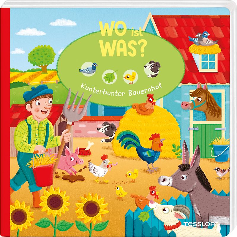 WO ist WAS? Kunterbunter Bauernhof