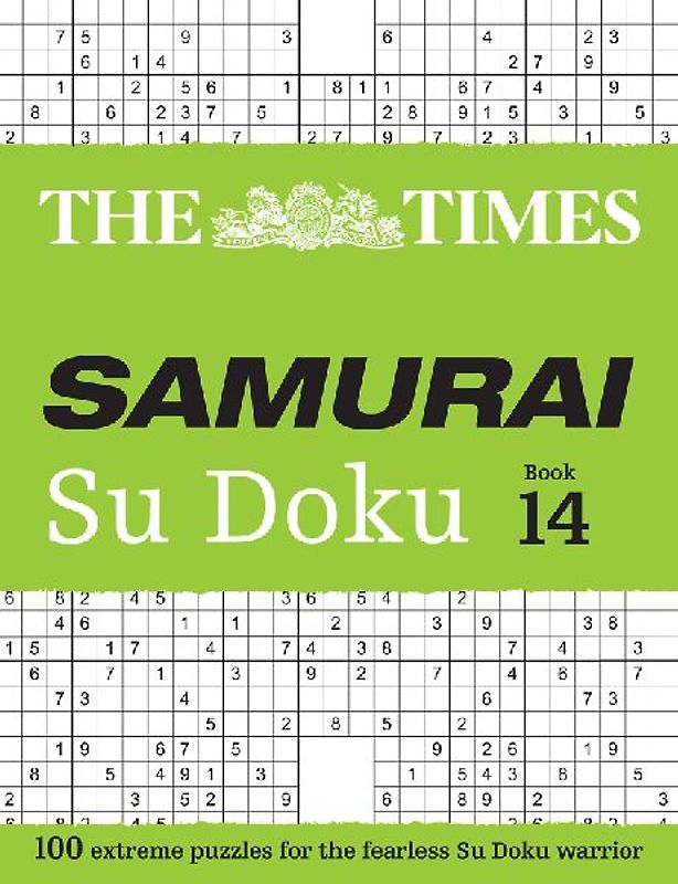 The Times Samurai Su Doku 14