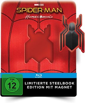 Spider-Man: Homecoming [Limitierte Steelbook Edition mit Magnet, Exklusivprodukt] Blu-ray Disc