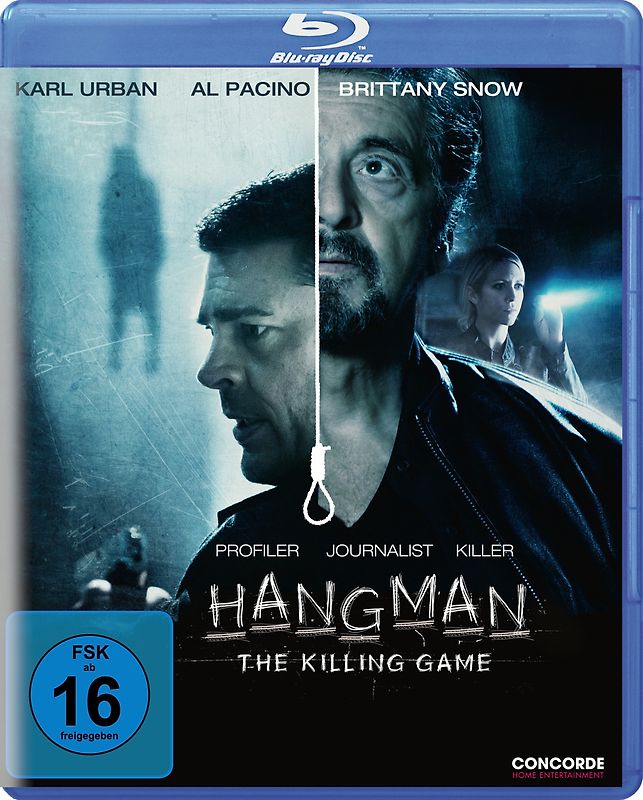 Hangman: The Killing Game Blu-ray Disc