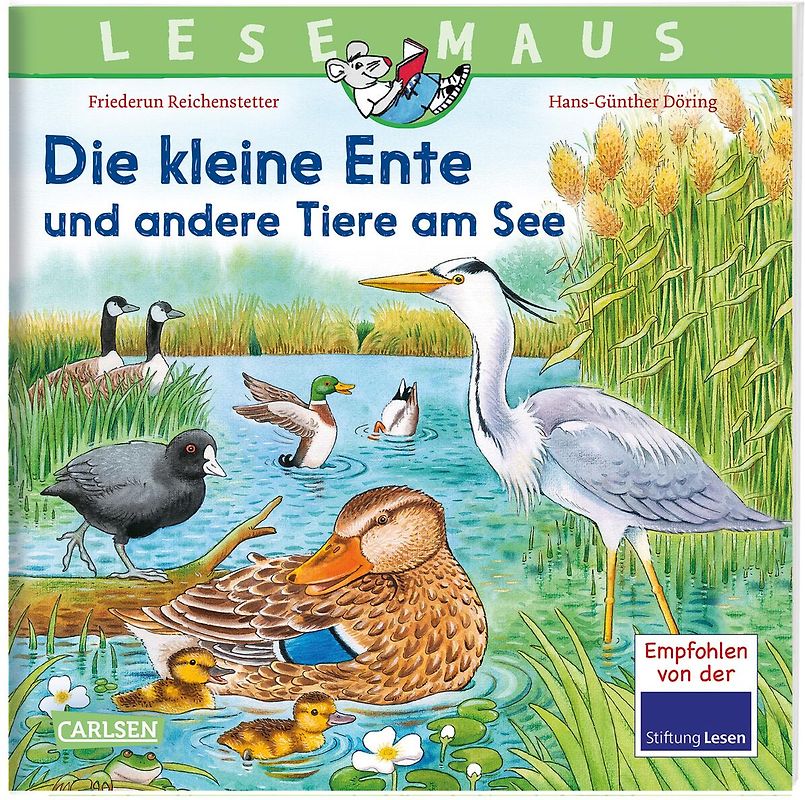 LESEMAUS 177: Die kleine Ente und andere Tiere am See