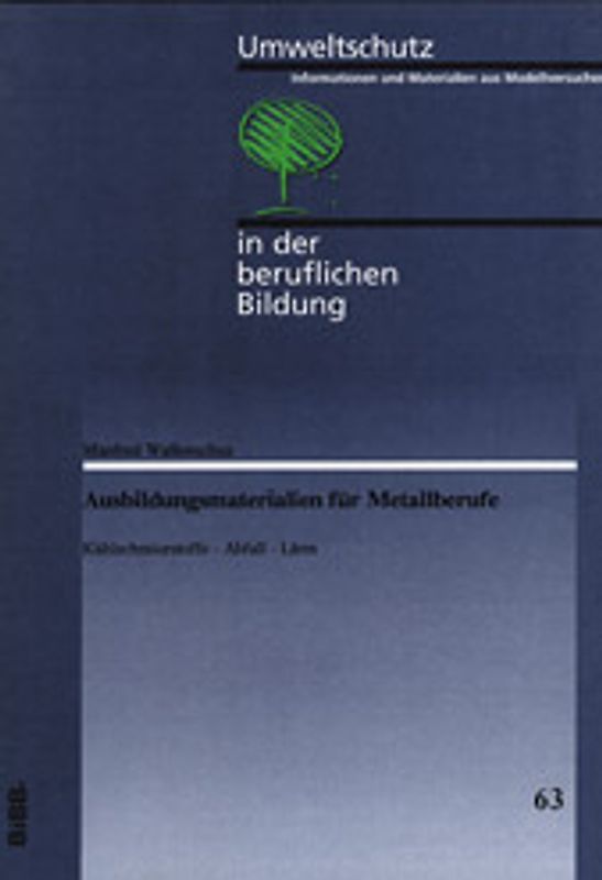 Ausbildungsmaterialien für Metallberufe