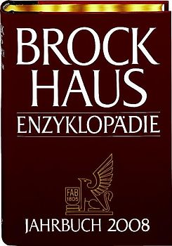 Brockhaus Enzyklopädie Jahrbuch 2008 (Halbleder-Einband)