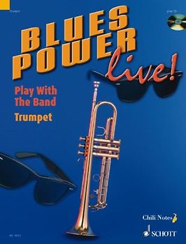 Blues Power live!. Play With The Band. Trompete. Ausgabe mit CD.