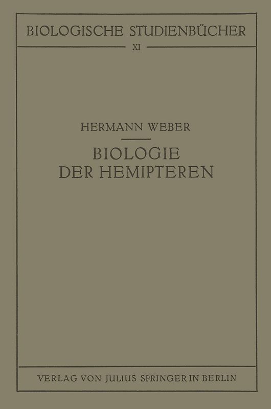 Biologie der Hemipteren