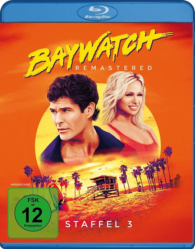 Baywatch - Staffel 3 [Remastered, 4 Discs] Blu-ray Disc