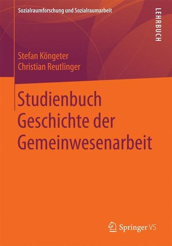 Studienbuch Geschichte der Gemeinwesenarbeit