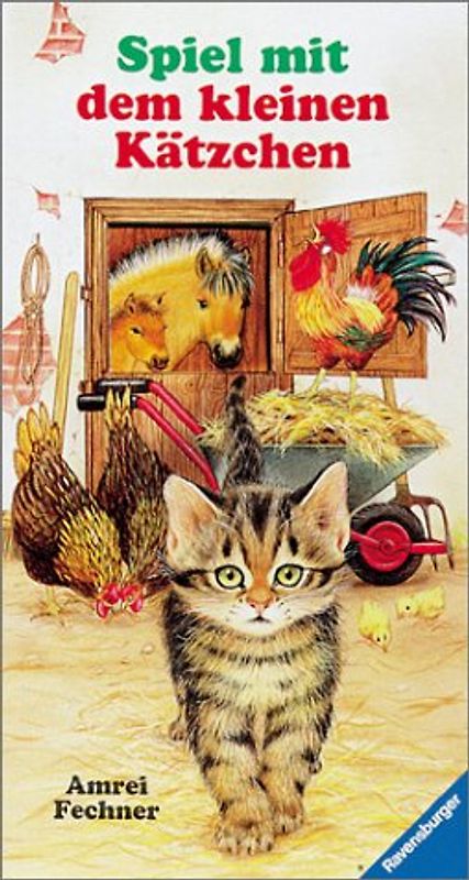 Spiel mit dem kleinen Kätzchen