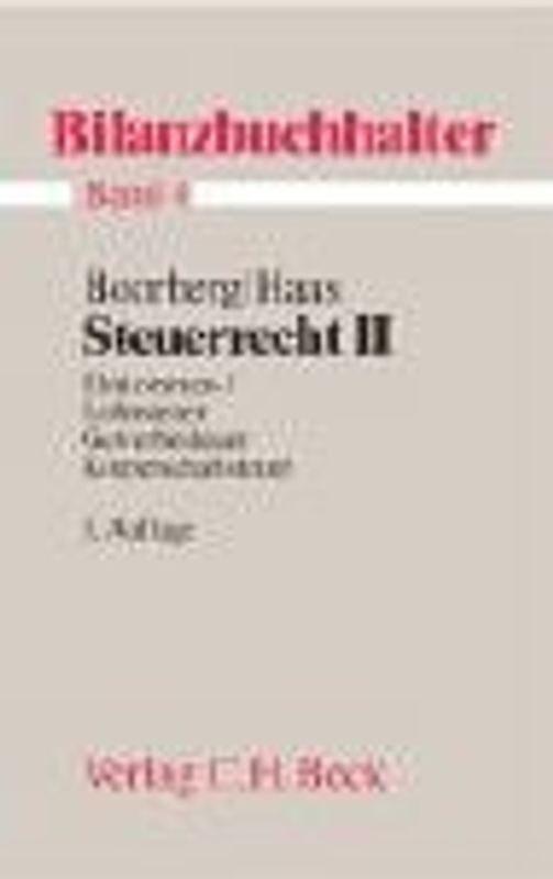 Ausbildungspaket Bilanzbuchhalter / Steuerrecht II