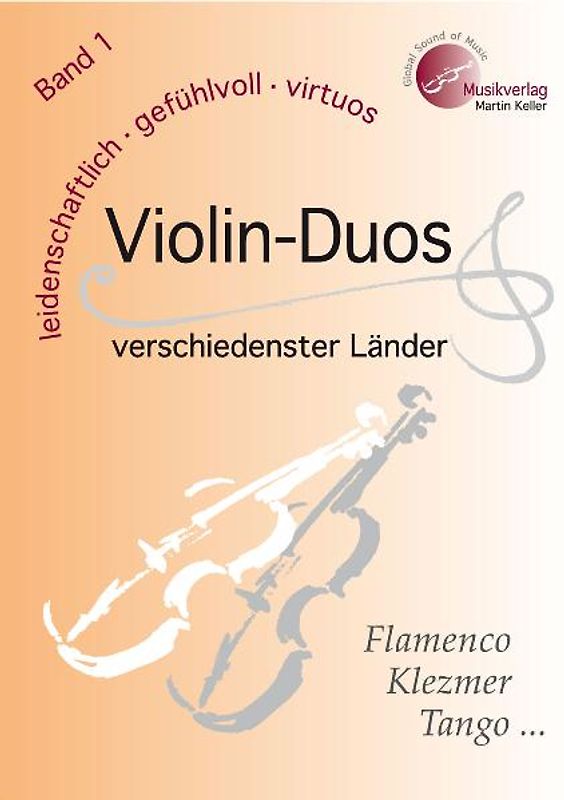 Violin-Duos verschiedenster Länder - Band 1