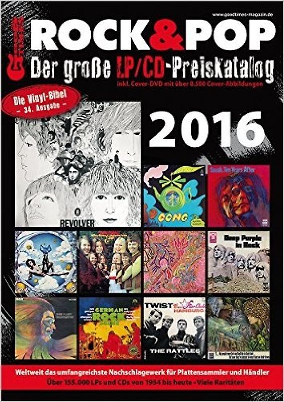 Der große Rock & Pop LP / CD Preiskatalog 2016