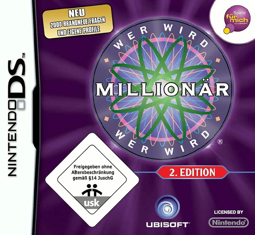 Wer wird Millionär? 2. Edition Nintendo DS
