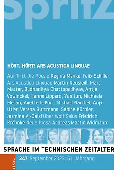 Hört, hört! Ars Acustica Linguae