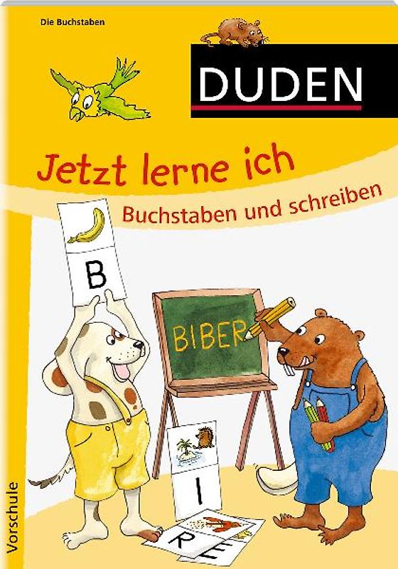 Jetzt lerne ich Buchstaben und schreiben (ab 5)